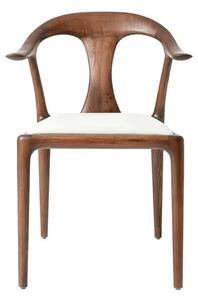 Scaun Living KJC7405 Lemn Alb