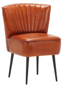 Scaun din piele Valson DarkBrown