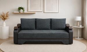 Canapea Extensibilă Sally Bonell Mini, Gri inchis