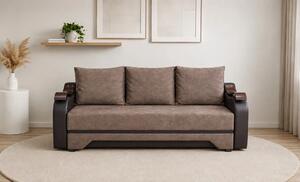 Canapea Extensibilă Sally Bonell Mini, Maro