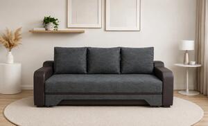 Canapea Extensibilă Royal Bonell Mini, Gri antracit