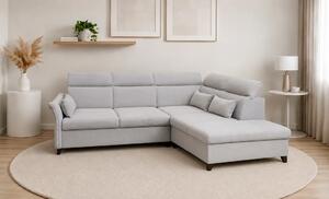 Colțar Extensibil Barry Gri Deschis - Vega 04 Dreapta