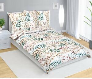 Lenjerie de pat din bumbac Bellatex Twig bej, 140 x 200 cm, 70 x 90 cm, 140 x 200 cm, 70 x 90 cm