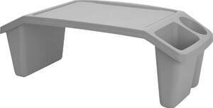 Tava de pat 60 x 30 x 21 cm, gri