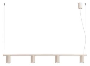 Sollux SL.2713 - Suspensie pe cablu KARBON 4xGU10/10W/230V crem