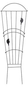 Suport flori 40 x 117 cm, negru, N1909