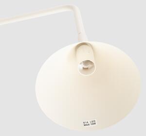 Sollux SL.2569 - Lampă de masă NOX 1xE14/10W/230V crem