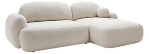 Colțar TrendyNest Ardea I, Funcția de dormit, Spațiu de depozitare, 275x175x90cm, 154 kg, Picioare: Plastic