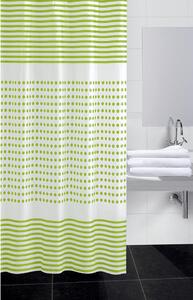 Draperie duş Daria verde, 180 x 180 cm