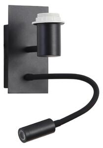 Veioză LED flexibilă Brilagi NUBILA 1xE27/25W/230V + LED/3W negru