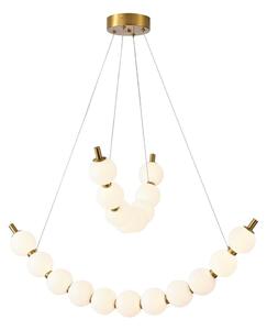 Lustră LED pe cablu LED/19W/230V 3000K