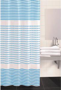Draperie duş Daria albastru, 180 x 180 cm