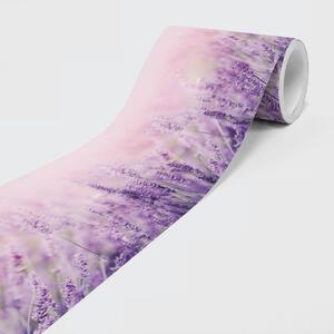 Bordură autoadezivă din vlies lavandă 15 cm x 5 m