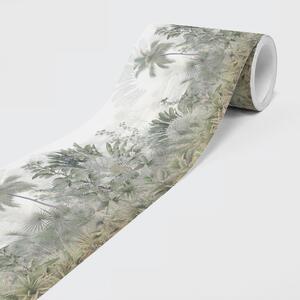 Bordură autoadezivă din vlies junglă 15 cm x 5 m
