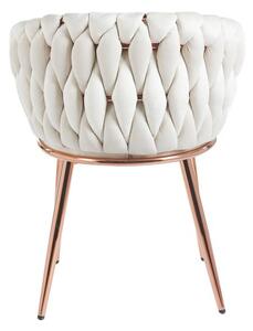 Scaun Living Tapitat KJC16 Bej