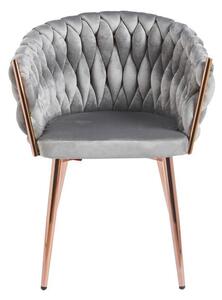 Scaun Living Tapitat KJC16 Gri