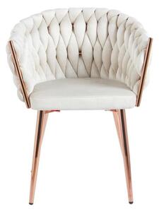 Scaun Living Tapitat KJC16 Bej