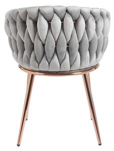 Scaun Living Tapitat KJC16 Gri