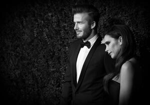 Fotografie David Beckham and Victoria, Mike Marsland