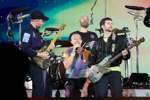 Fotografie Coldplay Performs At Rose Bowl Stadium, Monica Schipper