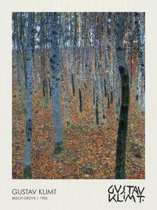 Reproducere Beech Grove (1902), Gustav Klimt