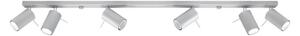 Spot de tavan Sollux SL.0454 RING 6xGU10/10W/230V