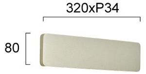 Aplica LED de perete KELDA LED/12W/230V 3000K/4000K argintie