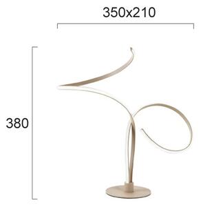Lampă de birou LED IVANA LED/5W/230V bej