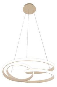 Lustră LED suspendată pe cablu RIBBON LED/42W/230V bej