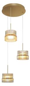 Candelabru LED suspendat pe cablu LUXE LED/34W/230V, alamă