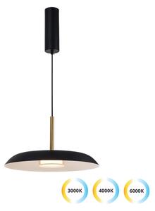 Lustru LED pe cablu NUDO LED/11W/230V 3000/4000/6000K negru