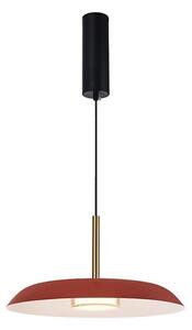 Lustră LED pe cablu NUDO LED/11W/230V 3000/4000/6000K roșie