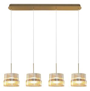 Lustră LED pe cablu LUXE LED/46W/230V alamă
