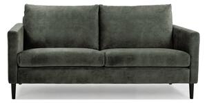 Canapea verde/gri din catifea 153 cm Adagio - Scandic