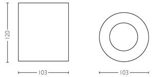 Spot LED dimabil PILLAR Hue 1xGU10/5,5W Philips 56330/30/P7