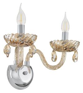 Eglo 39097 - Aplica perete BASILANO 2xE14/40W/230V