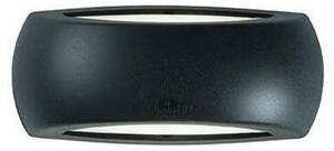 Ideal lux - Aplică perete exterior 1xE27/23W/230V negru