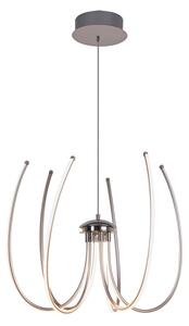 Rabalux 2434 - Lustră LED ALISHA LED/62W/230V argintiu