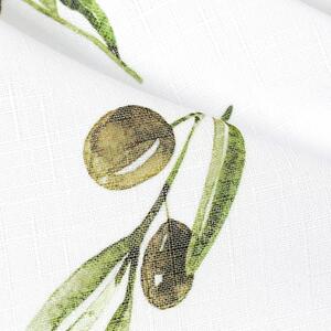 Goldea țesătură teflonată pentru fețe de masă - măsline 160 cm