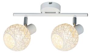 Rabalux 5618 - Plafonieră spot HAZEL 2xE14/15W/230V