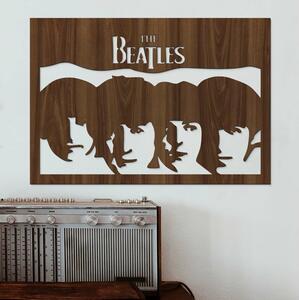 DUBLEZ | Tablou din lemn pentru perete - The Beatles