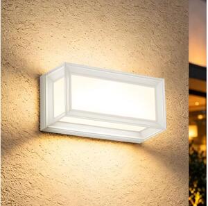 Brilagi - Aplică LED de exterior cu senzor PARKER LED/12W/230V alb IP44