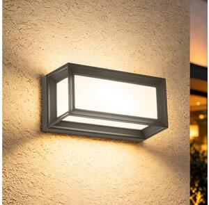 Brilagi - PARKER aplică LED de exterior cu senzor, 12W, 230V, antracit, IP44