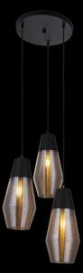 Globo 15043-3 - Lustră pe cablu WAYNE 3xE27/60W/230V