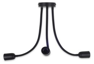 Top Light Galileo 3 C - Lustră pe tijă 3xE27/40W/230V negru