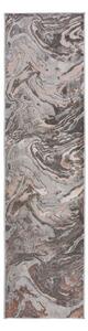 Covor tip traversă Flair Rugs Marbled gri-bej, 60 x 230 cm