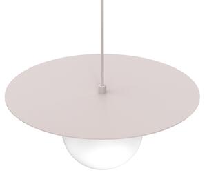 Pendul FLAT pe cablu, 1xE27/15W/230V, crem