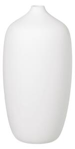 Vază din ceramică Blomus Ceola, înălțime 25 cm, alb