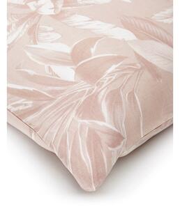 Lenjerie de pat din bumbac ranforce Westwing Collection, 200 x 200 cm, roz