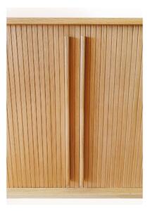 Comoda Woodman Rove Tambour 83 x 95 cm, natural